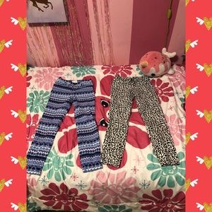 Lot of 4 pairs size 8 gently used girls pants